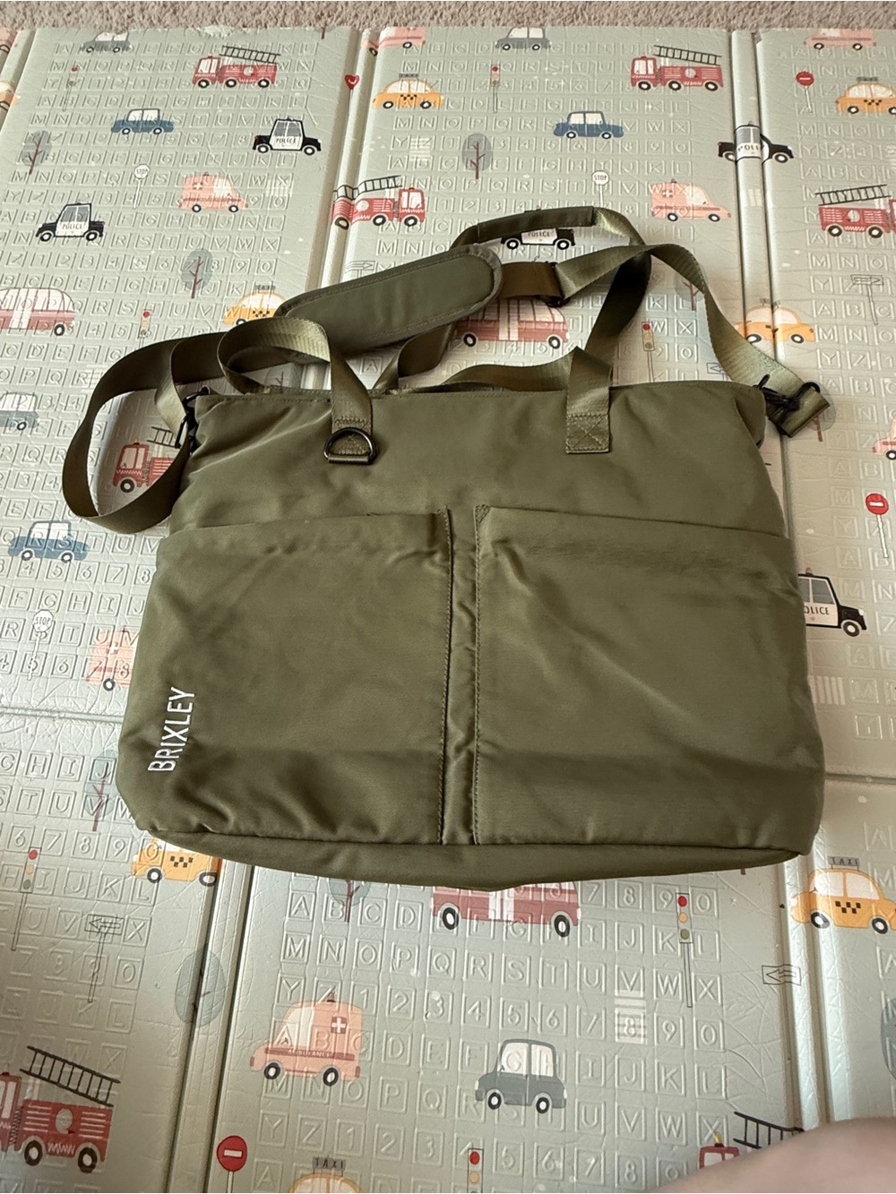BRIXLEY Olive Green Everyday Women's Tote